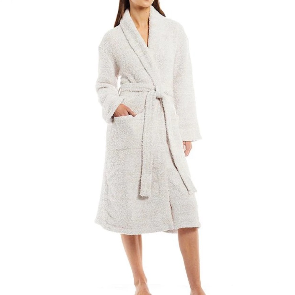 barefoot dreams cozychic long wrap cozy robe